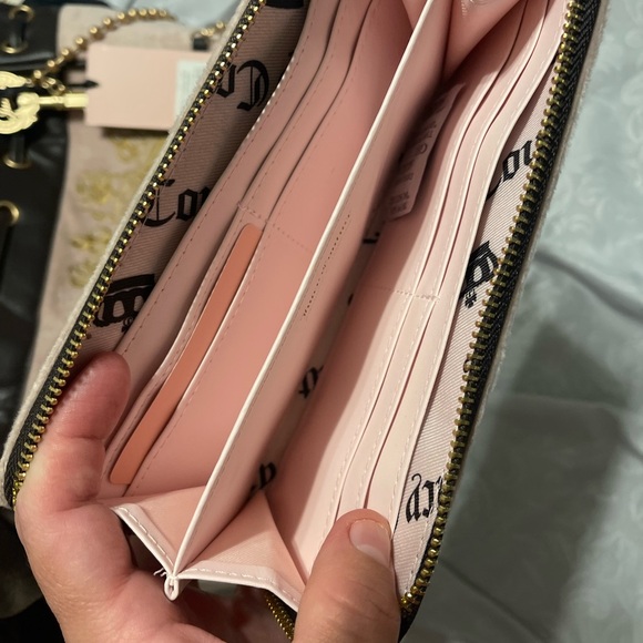 Juicy Couture blush and brown Shoulder Bag Set - Picture 5 of 5